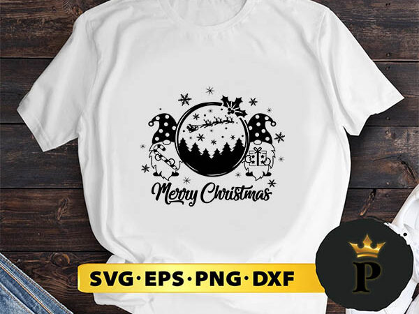 Merry christmas gnomes party svg, merry christmas svg, xmas svg png dxf eps t shirt designs for sale