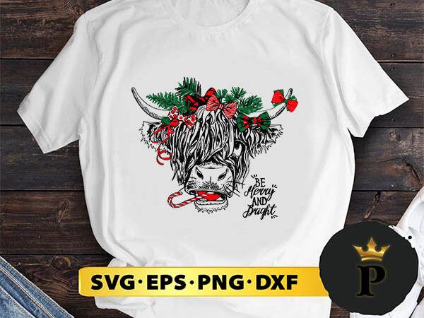 Merry christmas heifers svg, merry christmas svg, xmas svg png dxf eps t shirt designs for sale
