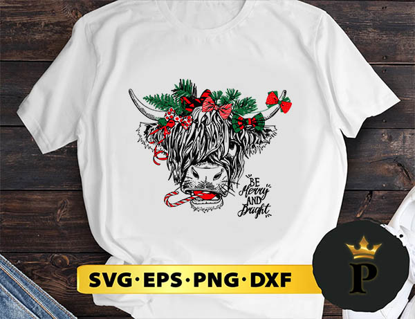 Merry Christmas Heifers SVG, Merry Christmas SVG, Xmas SVG PNG DXF EPS