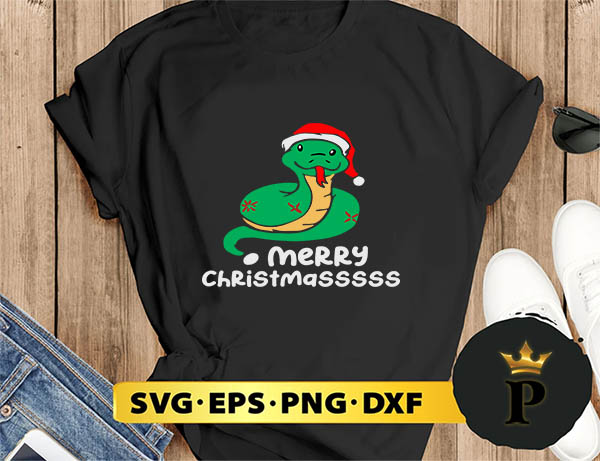 Merry Christmasss Snake Serpent Ugly Christmas SVG, Merry Christmas SVG, Xmas SVG PNG DXF EPS