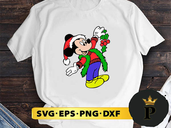 Mickey mouse christmas svg, merry christmas svg, xmas svg png dxf eps t shirt designs for sale