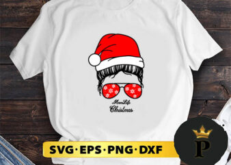 Momlife Christmas SVG, Merry Christmas SVG, Xmas SVG PNG DXF EPS t shirt designs for sale