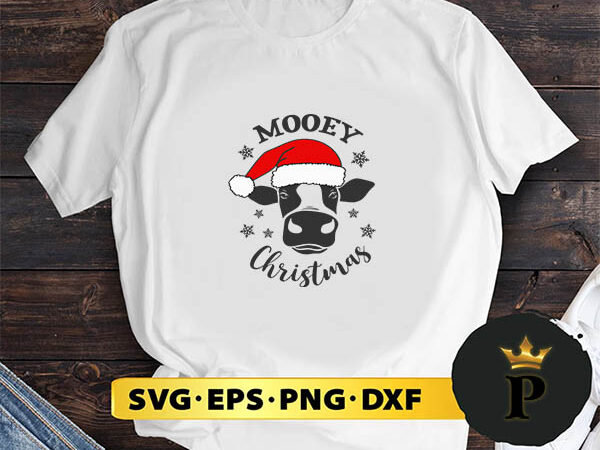 Mooey christmas svg, merry christmas svg, xmas svg png dxf eps t shirt designs for sale