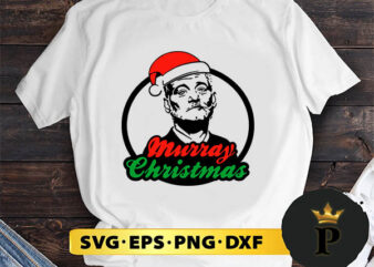 Murray Christmas SVG, Merry Christmas SVG, Xmas SVG PNG DXF EPS t shirt designs for sale