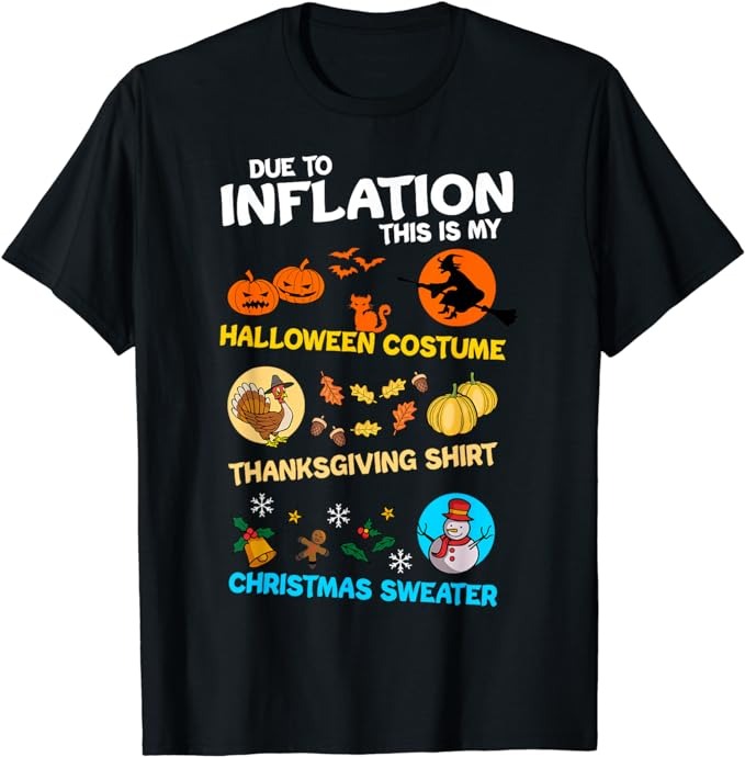 My Spooky Halloween, Thanksgiving, Ugly Christmas Costume T-Shirt