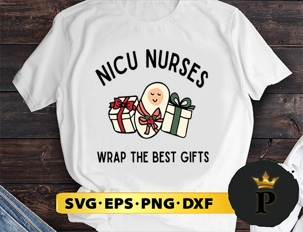 NICU Nurse Christmas SVG, Merry Christmas SVG, Xmas SVG PNG DXF EPS