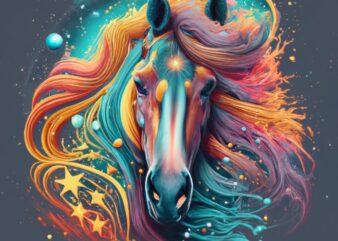 Name “Vidal” Around its form, nebulae spiral and dance, creating an ever-shifting aura of vibrant hues. The mane, composed of interstellar d