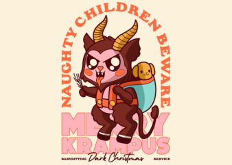 Naughty Children Beware T shirt vector artwork