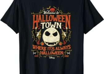 Nightmare Before Christmas – Halloween Town T-Shirt PNG File