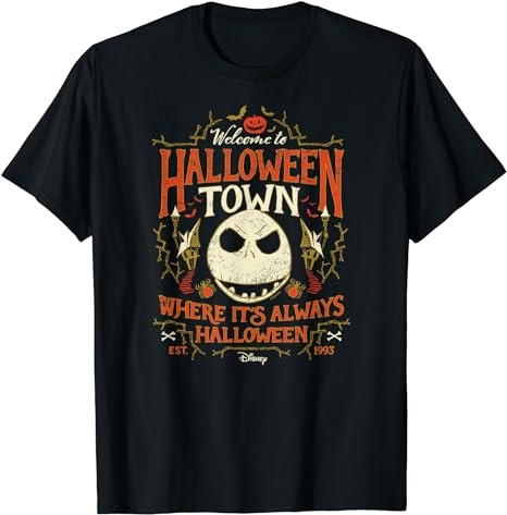 Nightmare Before Christmas - Halloween Town T-Shirt PNG File - Buy t ...