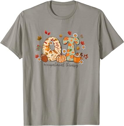 Occupational therapy ot autumn fall special education ota t-shirt