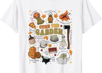 Over The Halloween Garden Wall, Pumpkin Fall Thanksgiving T-Shirt