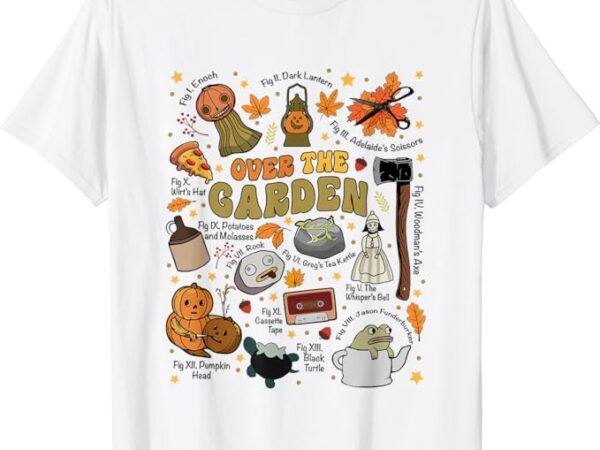 Over the halloween garden wall, pumpkin fall thanksgiving t-shirt