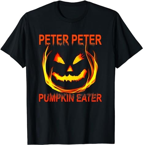 Peter Peter Pumpkin Eater Couples Halloween Costume T-Shirt PNG File
