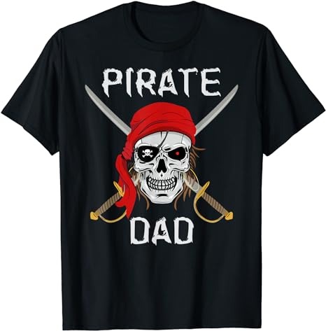 Pirate Dad T-Shirt PNG File