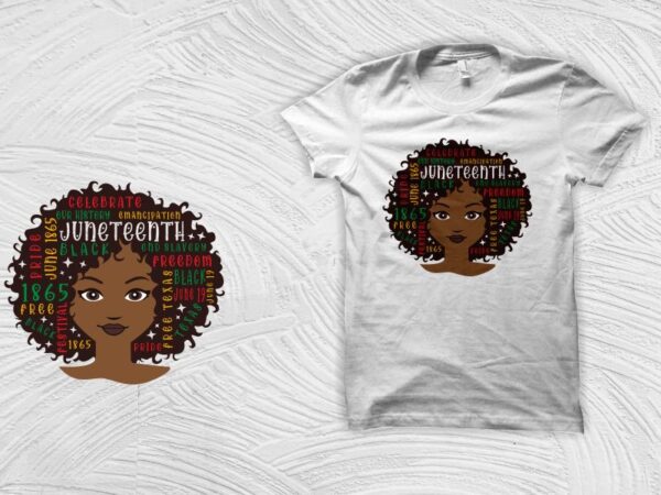 Black woman svg, black history month svg, black african american svg, freedom day t shirt design, american black freedom t shirt design, black girl magic svg, black freedom svg, african