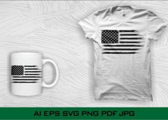 American flag art illustration, 4th of july, American flag t shirt design, usa flag t shirt design,us flag svg, USA flag svg, American flag svg, US flag t shirt design