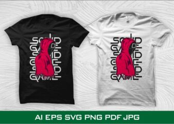 Squid game t shirt design, squid games svg, game svg, game png, squid korean drama, kdrama, squid games t-shirt design sale