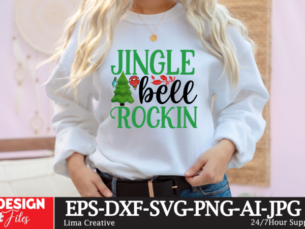 Jingle bell rockin vector clipart