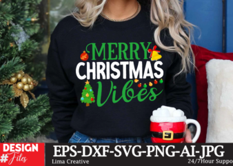 Merry Christmas Vibes T-shirt Design, Winter SVG Bundle, Christmas Svg, Winter svg, Santa svg, Christmas Quote svg, Funny Quotes Svg, Snowman SVG, Holiday SVG, Winter Quote Svg Christmas SVG Bundle,