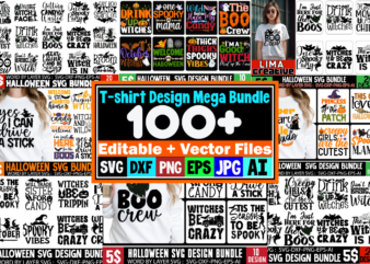Halloween SVG T-shirt Design Mega Bundle,100+ Design,Aditable + Vector Files,T-shirt Design, Halloween SVG T-shirt Design Bundle ,MEGA HALLOWEEN BUNDLE 2, 130 Designs, Heather Roberts Art Bundle, Halloween svg, Fall svg,