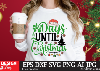 Days Until Christmas T-shirt