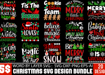 Christmas T-shirt Design Mega Bundle ,Christmas SVG Bundle, Christmas SVG, Winter svg, Santa SVG, Holiday, Merry Christmas, Elf svg, Funny Christmas Shirt, Cut File for Cricut Christmas SVG Bundle, Merry