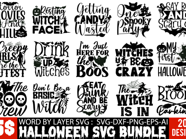 Halloween svg t-shirt design bundle ,mega halloween bundle 2, 130 designs, heather roberts art bundle, halloween svg, fall svg, thanksgiving svg, cut files cricut, silhouette mega halloween bundle 2, 130