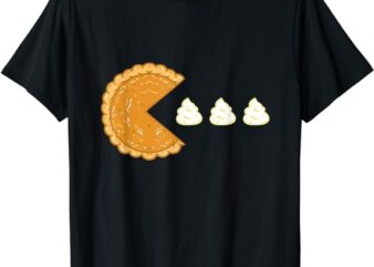 Pumpkin Pie Gamer Thanksgiving T-Shirt
