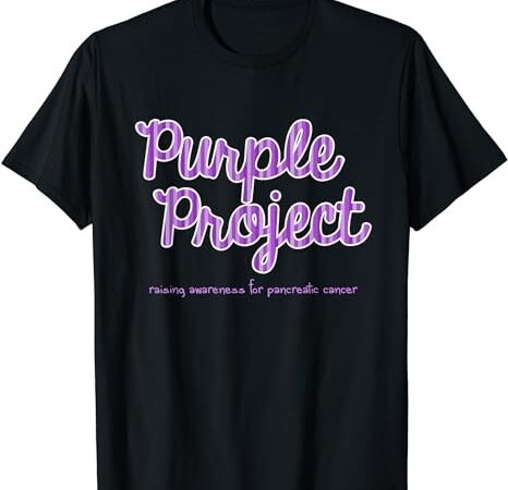 Purple project t-shirt png file