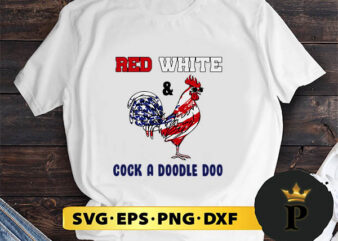 Red White and Cock SVG, Merry Christmas SVG, Xmas SVG PNG DXF EPS