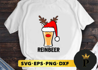 Reinbeer Christmas SVG, Merry Christmas SVG, Xmas SVG PNG DXF EPS t shirt design online