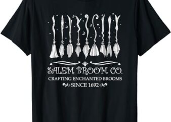 Salem Broom Company for a Halloween Fan T-Shirt PNG File