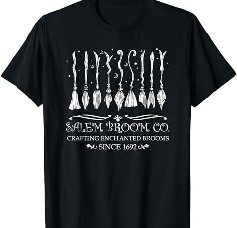 Salem broom company for a halloween fan t-shirt png file