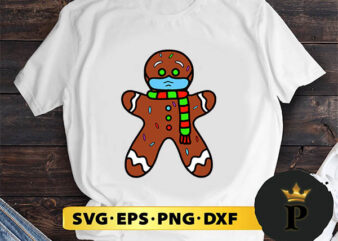 Santa’s Gingerbread 2020 Face Mask Quarantine Christmas SVG, Merry Christmas SVG, Xmas SVG PNG DXF EPS t shirt template vector