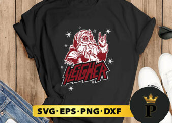 Sleigher Santa Christmas SVG, Merry Christmas SVG, Xmas SVG PNG DXF EPS t shirt template vector