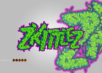 Smoke lettering zkittlez cannabis strain