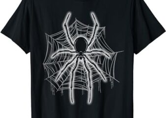Spider Web Spider Lover Gift Lazy Halloween Costume T-Shirt PNG File