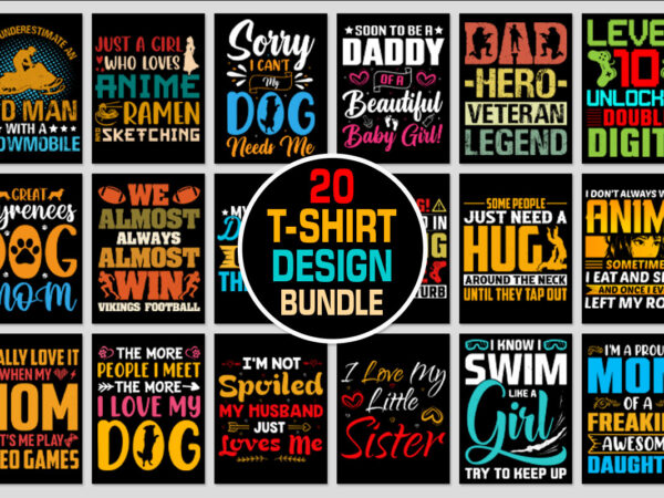 T-shirt design bundle 2