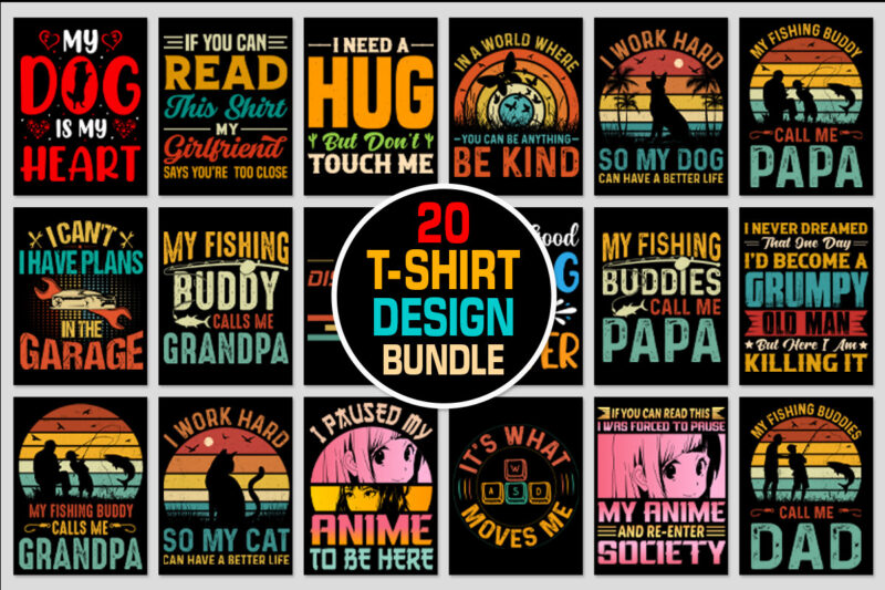 T-Shirt Design Bundle 6