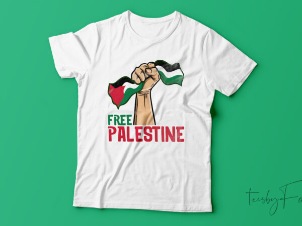Save palestine| t-shirt design for sale