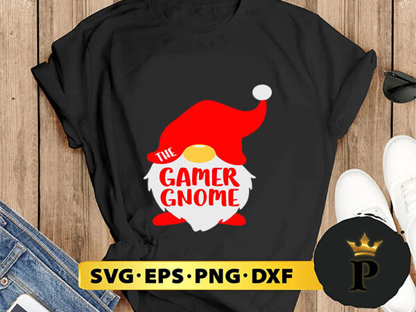 The gamer gnome matching christmas svg, merry christmas svg, xmas svg png dxf eps t shirt designs for sale