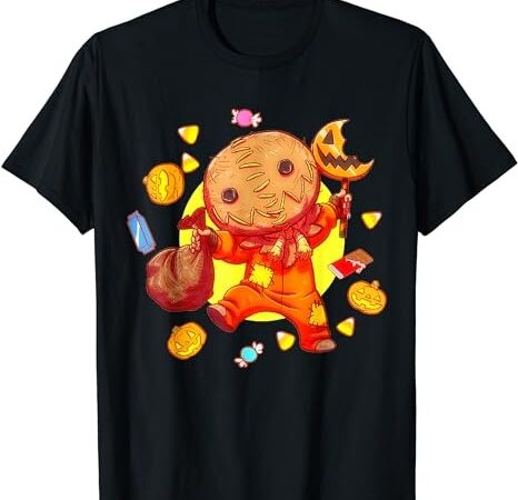 Trick or treat cute sam funny halloween 2023 t-shirt png file