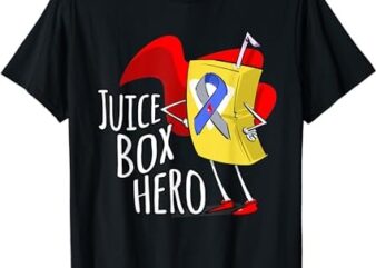 Type 1 Diabetes T1D Juice Box Hero Diabetic Awareness Gift T-Shirt PNG File
