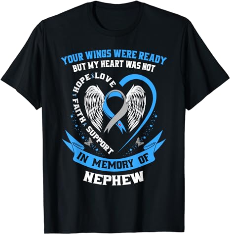 Type One Diabetes Awareness Shirt Nephew T1D Shirts Memorial T-Shirt