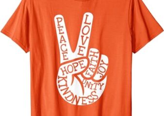UNITY DAY Orange Tee Anti Bullying Gift And Be Kind T-Shirt PNG File