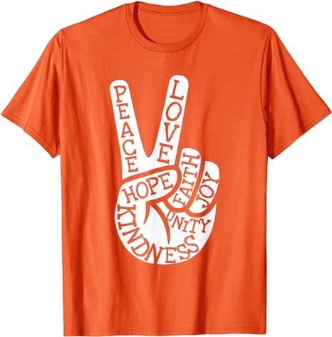 UNITY DAY Orange Tee Anti Bullying Gift And Be Kind T-Shirt PNG File