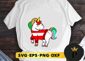 Unicorn Christmas Ugly SVG, Merry Christmas SVG, Xmas SVG PNG DXF EPS