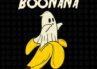 Boonana Halloween Svg, Funny Cute Banana Ghost Svg, Halloween Banana Svg, Banana Ghost Halloween Svg, Halloween Svg