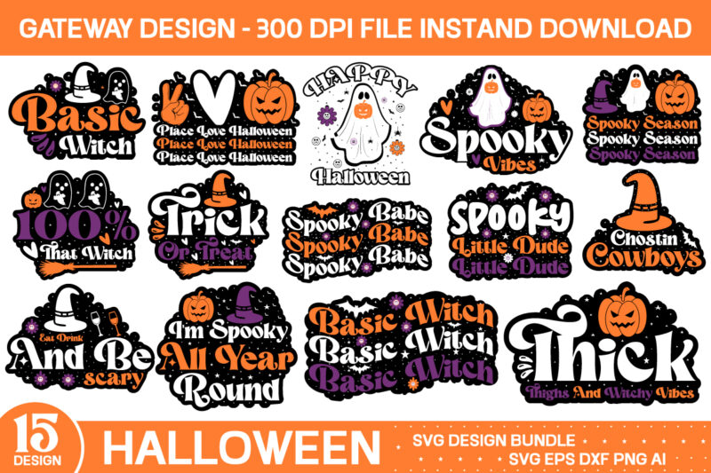 Halloween T-shirt Design Bundle , Halloween Tarot Card, Horror Tarot Card, Tarot Card Png, Horror Character Tarot Card, Halloween Friends, Scream Png ,Witch Costume Halloween Svg, Halloween Masquerade, Trick Or